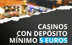 I Migliori Casino con Minimo Deposito di 5 Euro